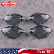 4 PCS Turn Signal Light Blinker Lamp Lens For HONDA NC700S CRF250L/300L Grom 125