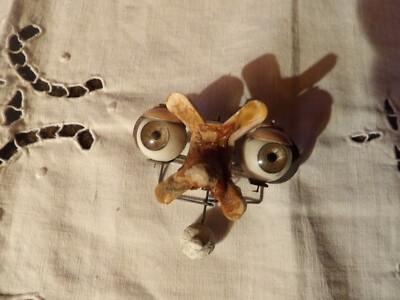 Ancien et RARE mécanisme yeux riboulants,poupée ancienne,balancier