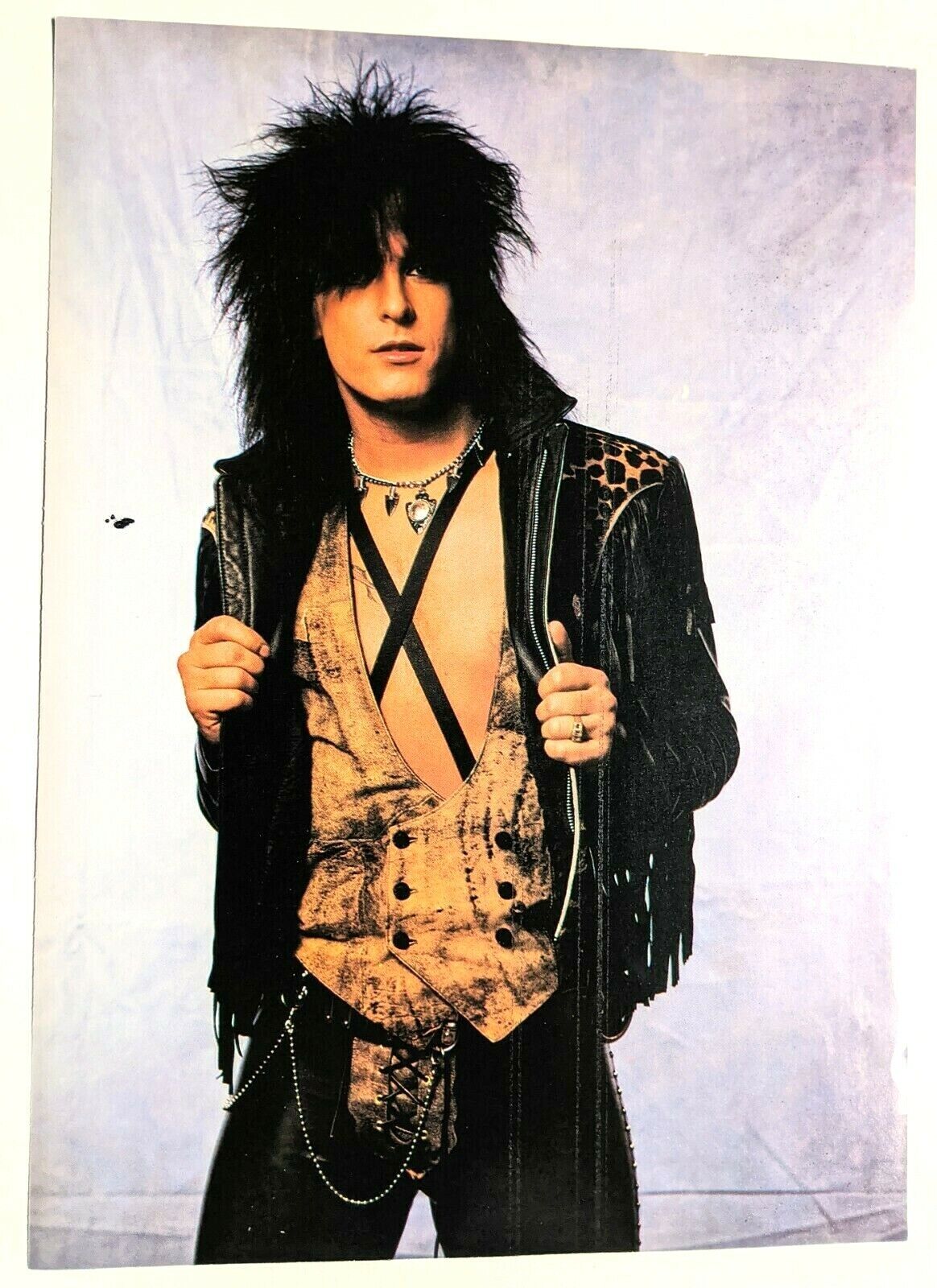 MOTLEY CRUE Ranking TOP8 NIKKI SIXX Max 69% OFF PAUL FULL STANLEY PAGE MAGAZINE PINUP