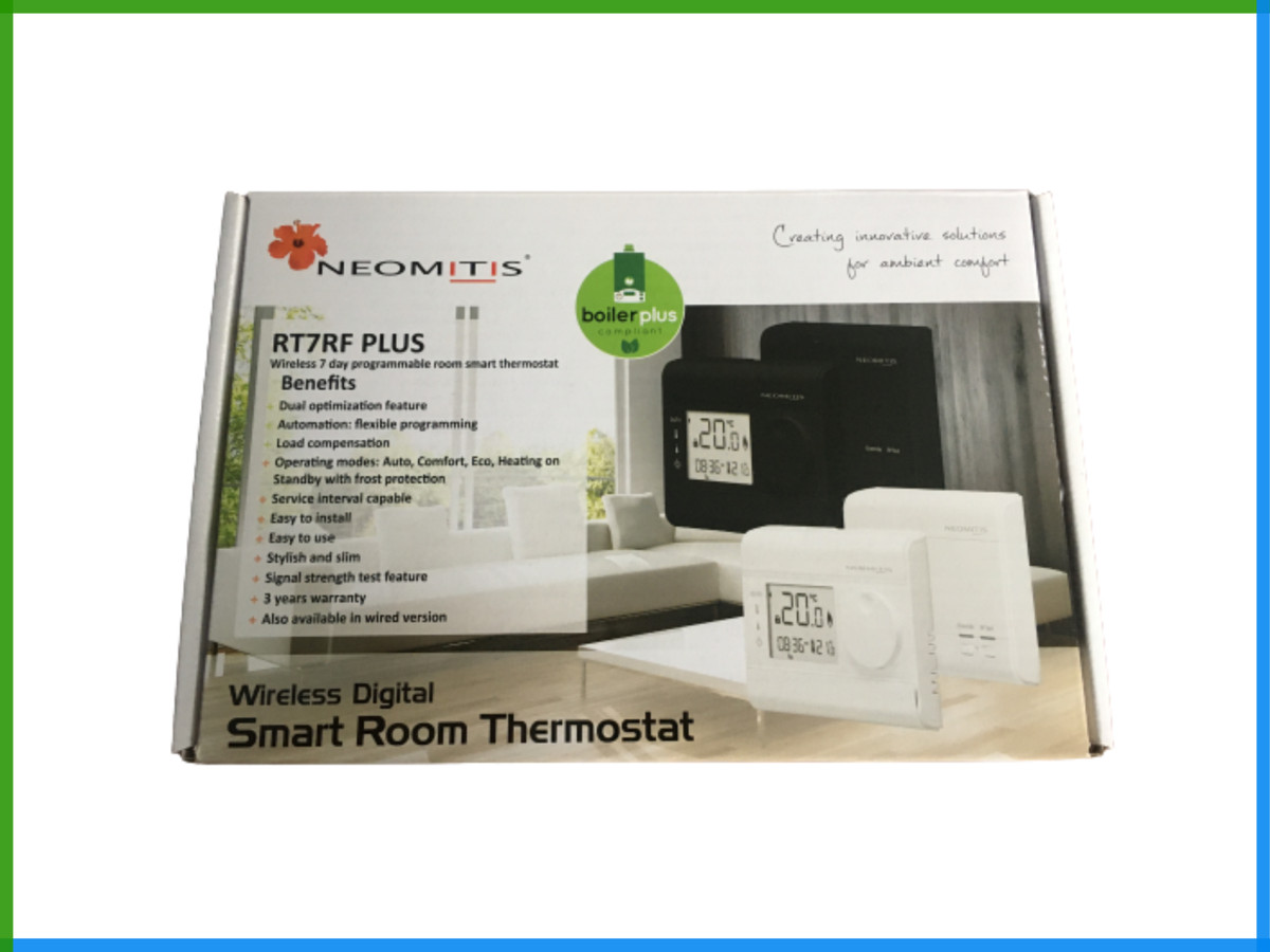 Neomitis RT7RF plus 7 Day Programmable Wireless Thermostat Boiler Plus  Genuine* 3760025250404 | eBay