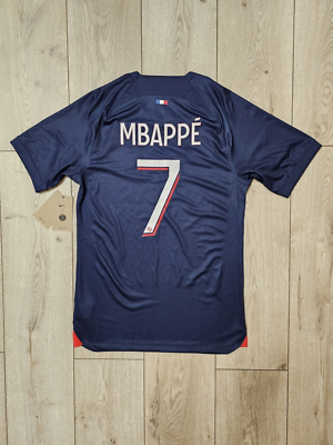 PSG PARIS SAINT-GERMAIN 2023 2024 HOME MBAPPE FOOTBALL SHIRT PSG PARIS SAINT-GERMAIN 2023 2024 HOME MBAPPE FOOTBALL SHIRT