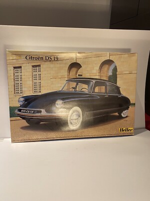Citroën DS 19-Heller 1:16 Scale Plastic Model Car Kit | eBay