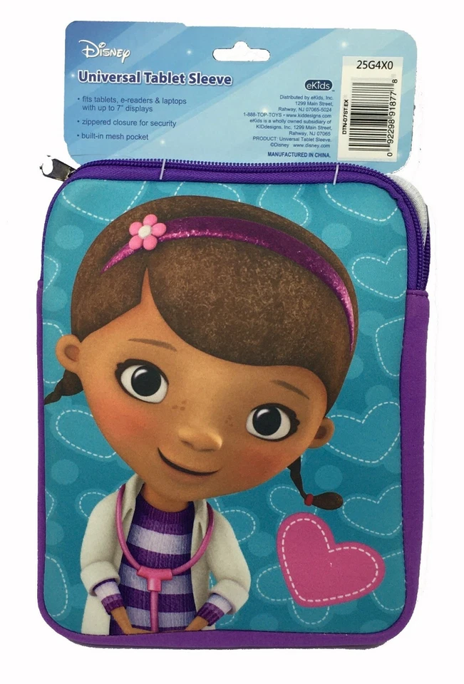 New Box Lot of 6 Disney Doc McStuffins 7" Tablet & E-Reader Sleeve - Clearance - Image 3 of 3