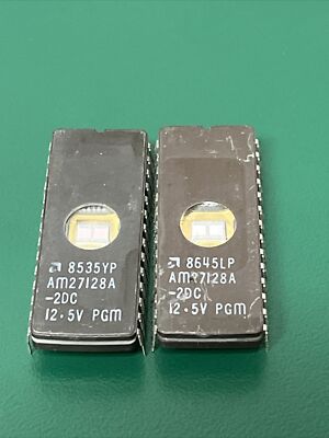 Circuit Intégré Mémoire EPROM AMD AM27C400-105DC - 40 Broches (DIP-40), Neuf