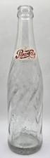 Verre en spirale Pepsi-Cola Co. 12 oz. Bouteille de soda pop vintage bouteille de soda PEPSI