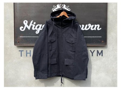 NIGEL CABOURN DECK SMOCK POPLIN 20AW NAVY SIZE 48 美品