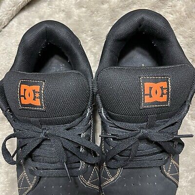 DC Sneaker Shoes Black Orange Gaveler Skater ADYS100536 DC Sneaker Shoes Black Orange Gaveler Skater ADYS100536