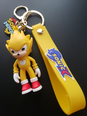 Porte-clés Sonic Heroes – Jaune, Personnage, Boîte D'origine, Neuf