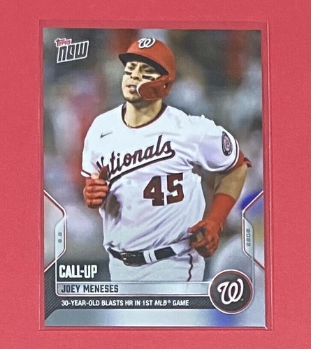 2022 Topps Now 645 Joey Meneses