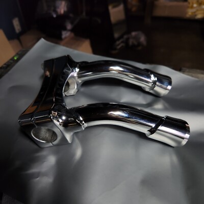 Risers  Murdock  Oversized Pullback 6'' - Chrome  1-1/8 