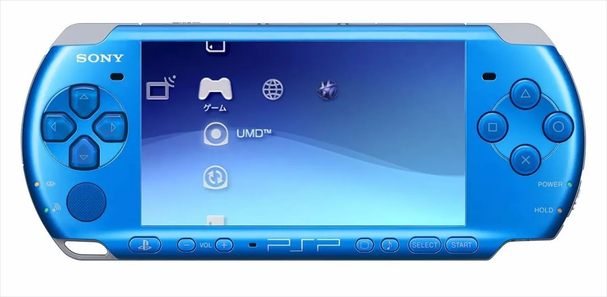 PSP Playstation Portable Vibrant Blue PSP-3000 VB from Japan