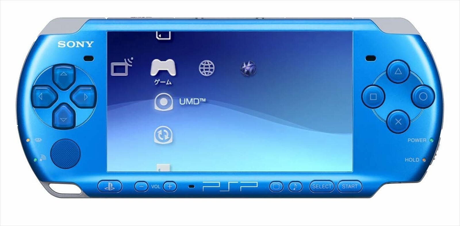 PSP Playstation Portable Vibrant Blue PSP-3000 VB from Japan Game