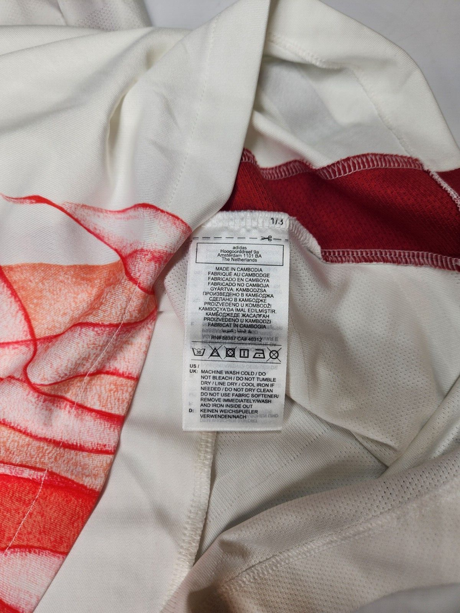 Japan 2024 Y-3 Authentic Away Heat.Rdy White Jersey NEW M-XL