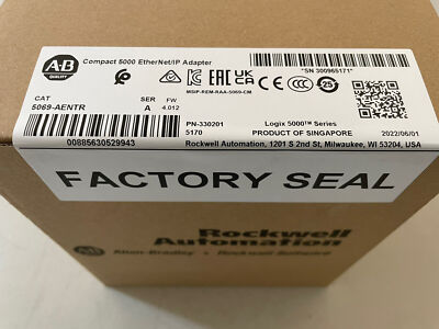 Allen-Bradley 5069-AENTR Compact I/O Logix 5000 ENET/IP Adapter US Stock New