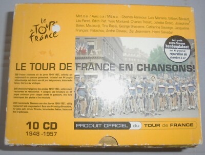 Le Tour De France En Chansons (10CD) + INCL RETRO SIMSON INNER TUBE REPAIR KIT