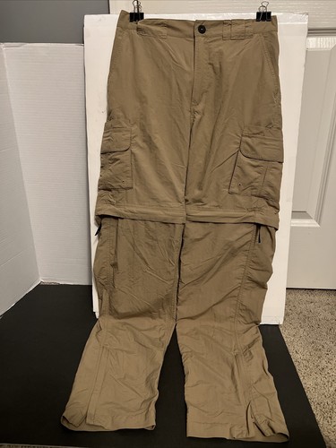 Magellan Outdoors Zip Away Pants to Shorts Fish Gear Size S