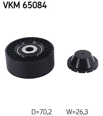 SKF VKM 65084 Umlenk-/FüHrungsrolle, Keilrippenriemen FüR Hyundai KIA-image