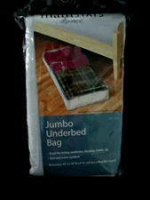 Mainstays Storage Bag Jumbo Underbed  Organizer Dust & Water Repellent New