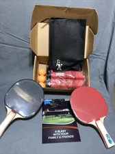 Ping Pong Table Tennis Portable Set Telescopic Net & 2 Rackets & 2 Balls XGear