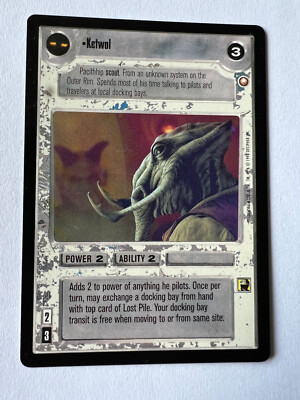 Star Wars CCG Decipher SWCCG: Special Edition - Ketwol FS Eligible Dollar Rare