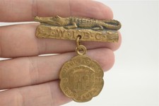 Vintage Miami FL 1956 Women's International Bowling Congress Tournament Pin W H