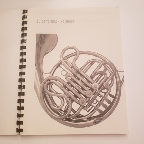 Guide To Teaching Brass Plastic Comb by Bachelder Dan Hunt Norman Book Music Vtg - Picture 2 of 7