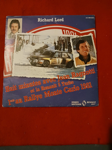 VOITURE RALLYE WRC Renault 5 Turbo 1981 Monte Carlo Ragnotti 1/43