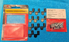 Prime-Line Make-2-Fit PL 7844 7/16 In. Screen Clips with Screws - Package of 11