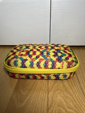 ZIPIT Fresh Colorz Rainbow Multi Color Pixels Pencil Storage Box Case