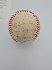 -BROOKLYN DODGERS- Hall Of Famers & STARS- KOUFAX, BRANCA, J BLACK, M. Owen JSA