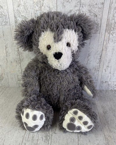 Disney 17" Pre Duffy Gray Plush Hidden Mickey Bear Walt Disney World - Picture 1 of 9