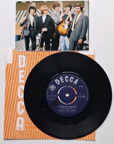 The Rolling Stones"I Wanna Be Your Man"1963 Original Decca Records UK 7" Single