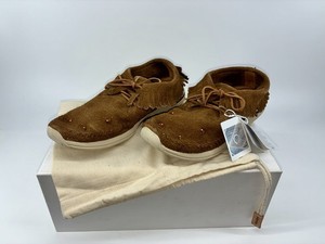 靴 VISVIM FBT SHAMAN SAND 27cm Visvim Men's FBT Shaman Folk Sneakers in Sand Visvim