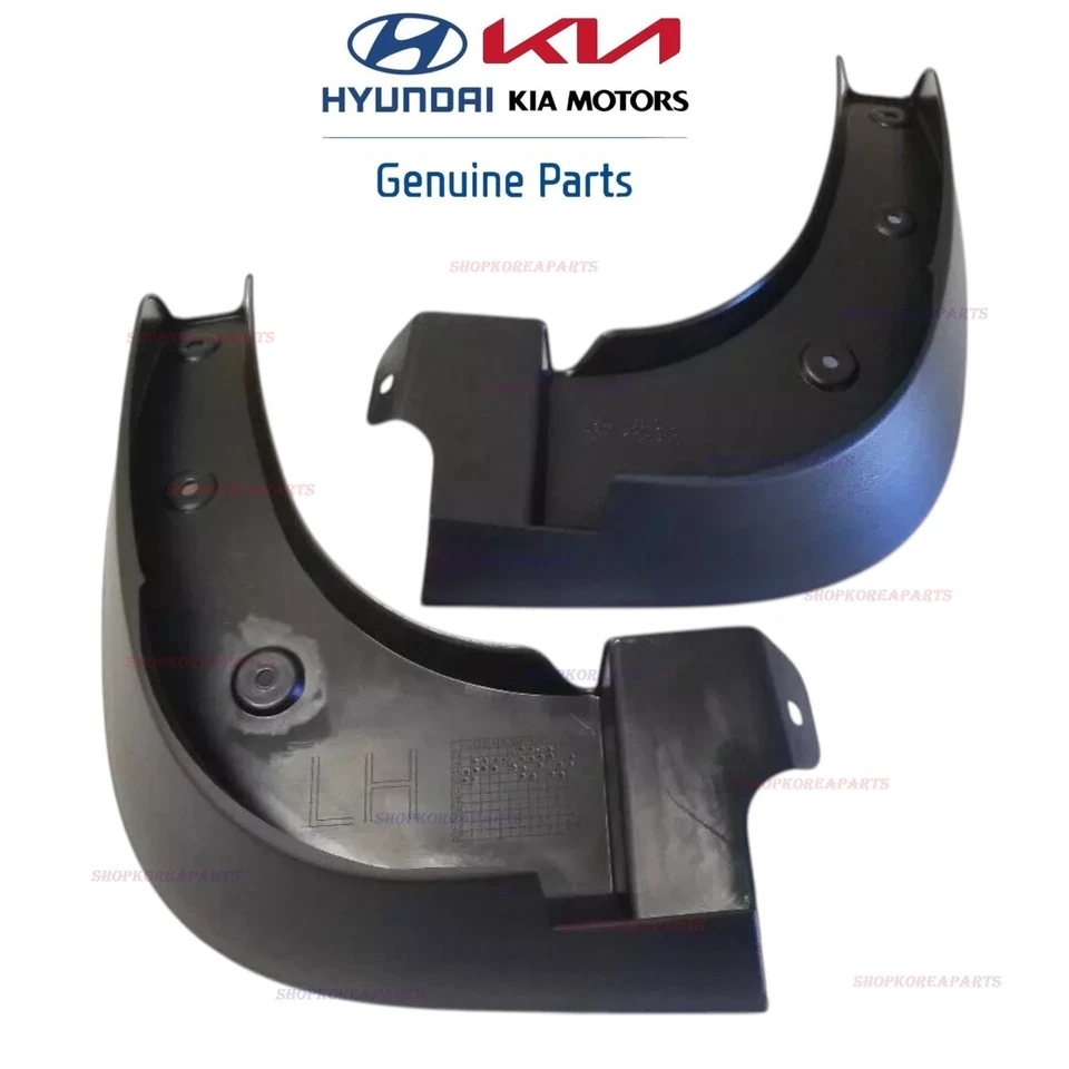 SE ADAPTA A: JUEGO DE GUARDABARROS PROTECTOR CONTRA SALPICADURAS DELANTERO KIA SOUL 14 - 16 OEM NUEVO Foto 4 de 4