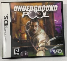 Underground Pool (Nintendo DS, 2007) - With Manual & Case!- FAST SHIPPING!!!