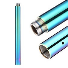 Yescom 500 mm Nuova Prolunga per Palo Danzante Cromato per Palo da Spinning 45 mm,Colorata