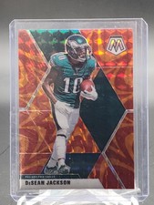 DESEAN JACKSON 2020 PANINI MOSAIC RED REACTIVE PRIZM #166 EAGLES Q5939