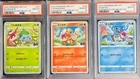 Sequential PSA 10 Bulbasaur 287 Charmander 289 Squirtle 290 Pokemon Promo 2022