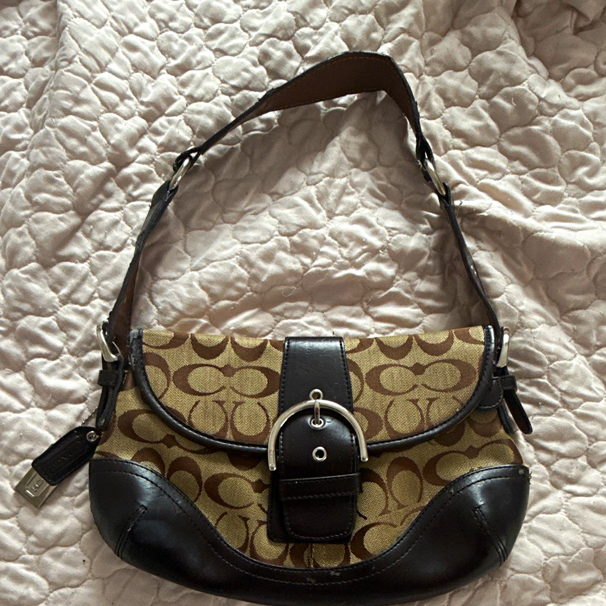 Coach Buckle Canvas Exterior Bags & Handbags for Women for sale | eBay