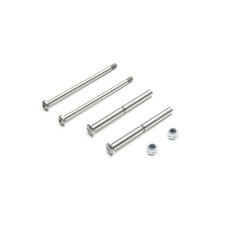 Team Losi Racing Front Hinge Pin and King Pin Set Polished All 22 TLR234098 Elec