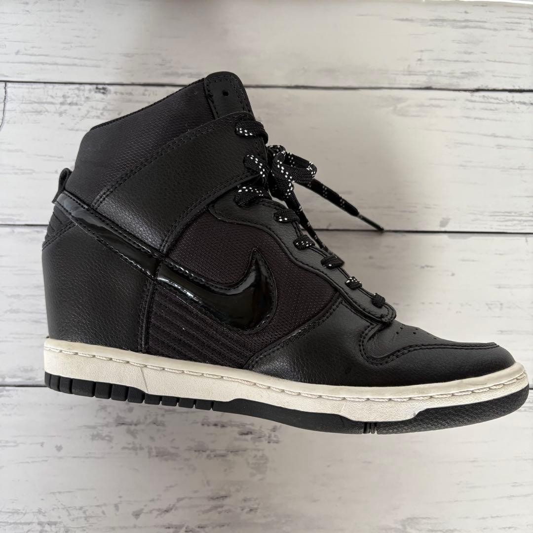Men 5.5US Sneaker Nike Dunk Sky High Essential Black thumbnail 9