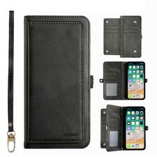 PU Leather Multi-Slot Wallet Case for iPhone 17, 17 Air, 17 Pro, 17 Pro Max