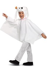 Disguise Zero Nightmare Before Christmas Toddler Boys 4-6 Costume White Disney