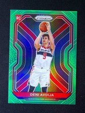 2020-21 Panini Prizm Deni Avdija #290 RC Rookie Green