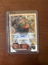 2023 Topps Chrome Update Series - Autographs Adley Rutschman #AC-AR (AU, RC)