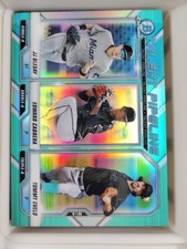 2021 Bowman Chrome Talent Pipeline #TP-MIA JJ Bleday Edward Cabrera Tommy Eveld 