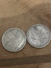1878 And 1879-O Morgan Silver Dollars Lot Of Two