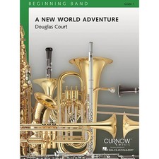 New World Adventure Grade 0.5 - Score Only Concert Band by Douglas Court