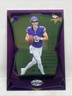 2024 Panini Certified JJ McCarthy Rookies RC Purple Mirror 9/10 Vikings