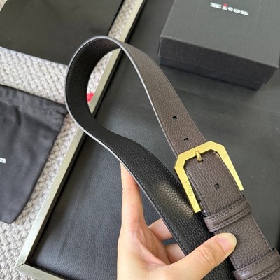 Kiton Belt Authentic Brown